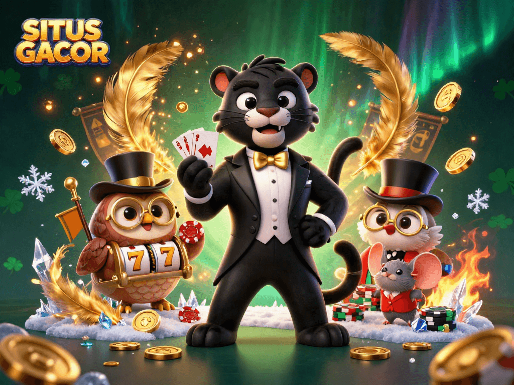 Experience thrilling gameplay at SITUS GACOR with high-stakes card dealing and lucky charms.