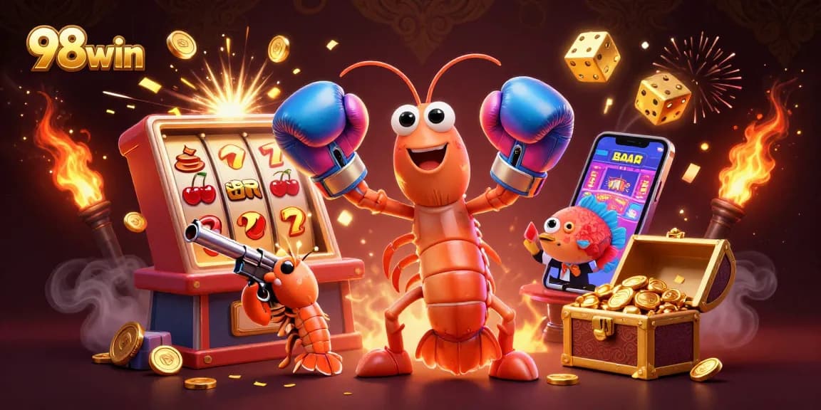 Experience exhilarating wins at 98win through dynamic slot machines and casino games!
