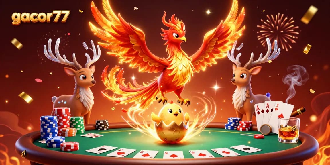 Mainkan Gacor77 dengan menyelami dunia permainan kartu dan simbol kemenangan di kasino online.