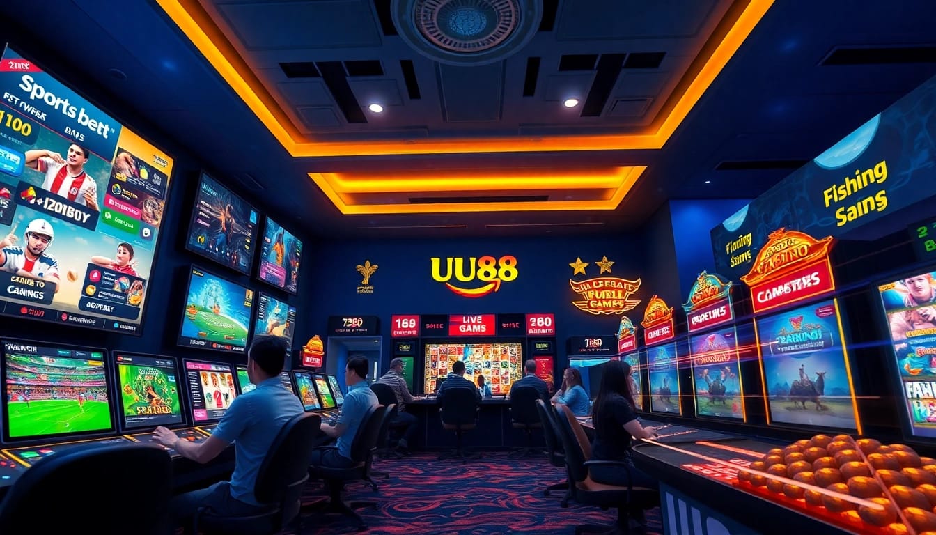UU88 nhà cái offers a vibrant gaming experience with various betting options.