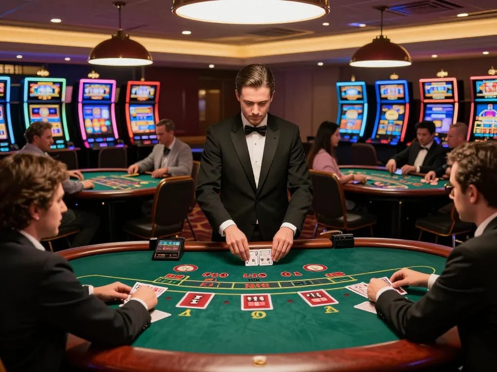 Players experiencing excitement at blackjack tables at n188 com casino in 2026.