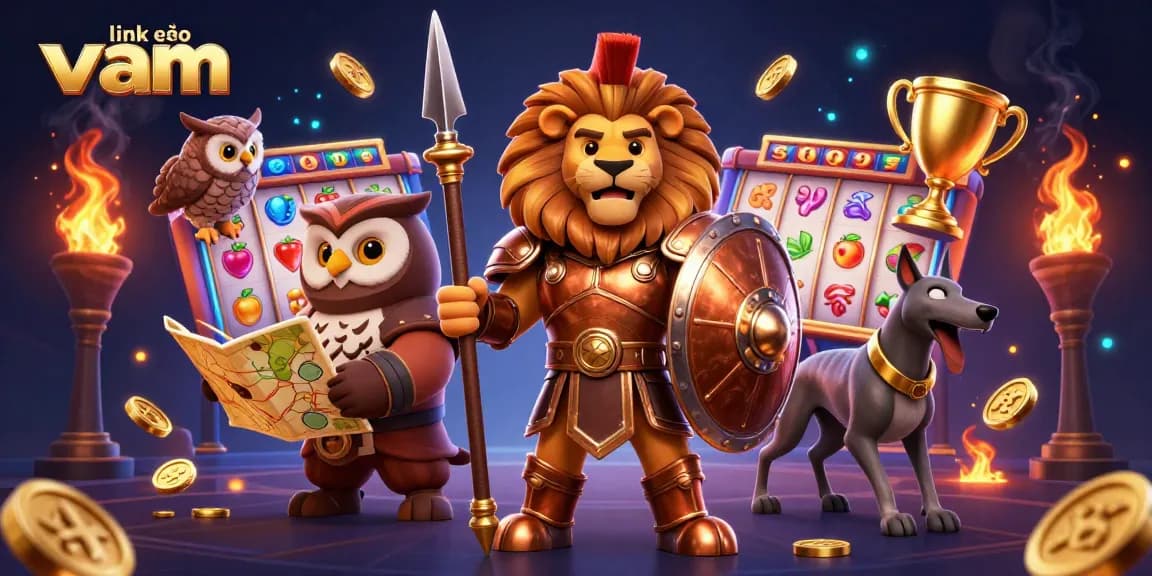 Experience the thrill of link vào vmax with our vibrant casino-themed illustration, showcasing exciting game elements.