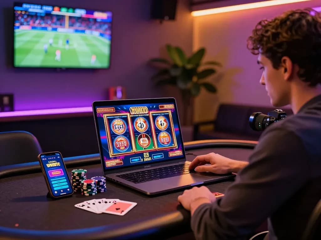 Engaging online gambling experience at GI8 with vibrant game displays and user-friendly setup.