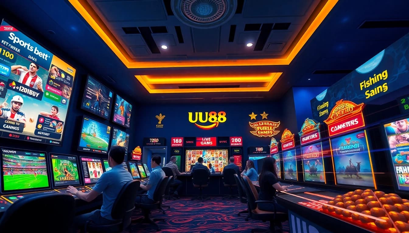 UU88 nhà cái offers a vibrant gaming experience with various betting options.