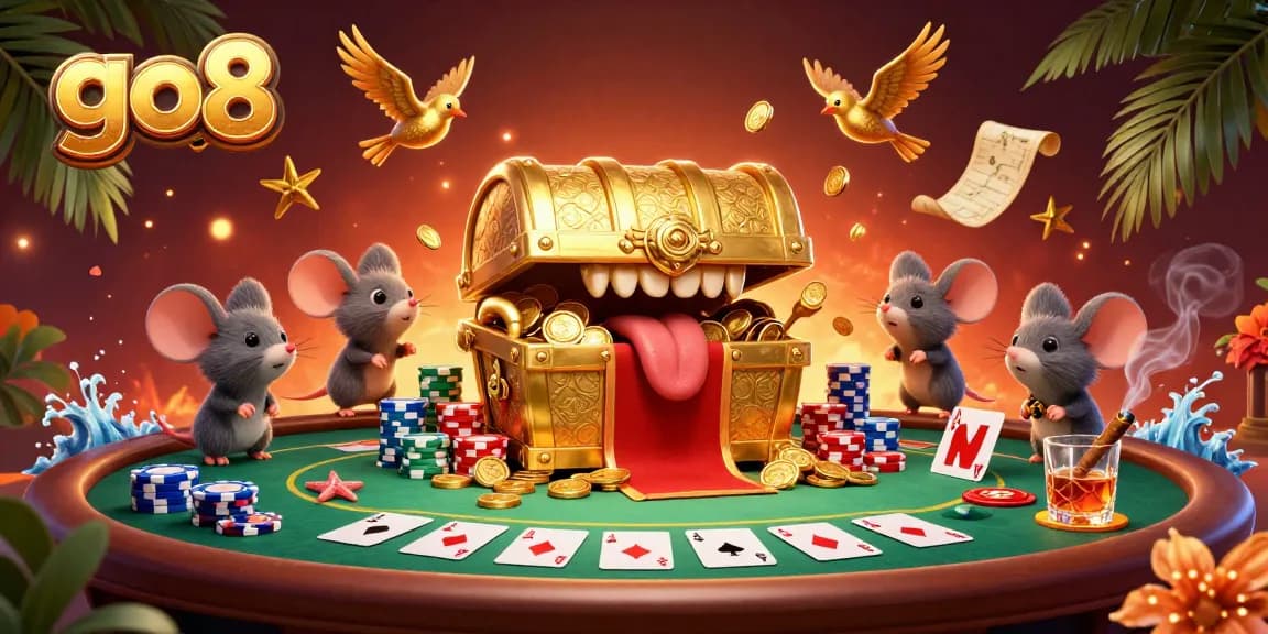 Spin reels of fortune with go8's dynamic casino adventure, rich with treasure and intrigue.