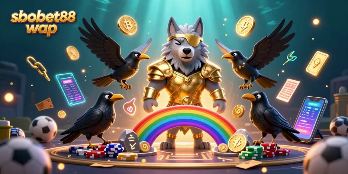 Experience the thrill of sbobet88 wap sports betting with dazzling characters and vibrant casino elements.
