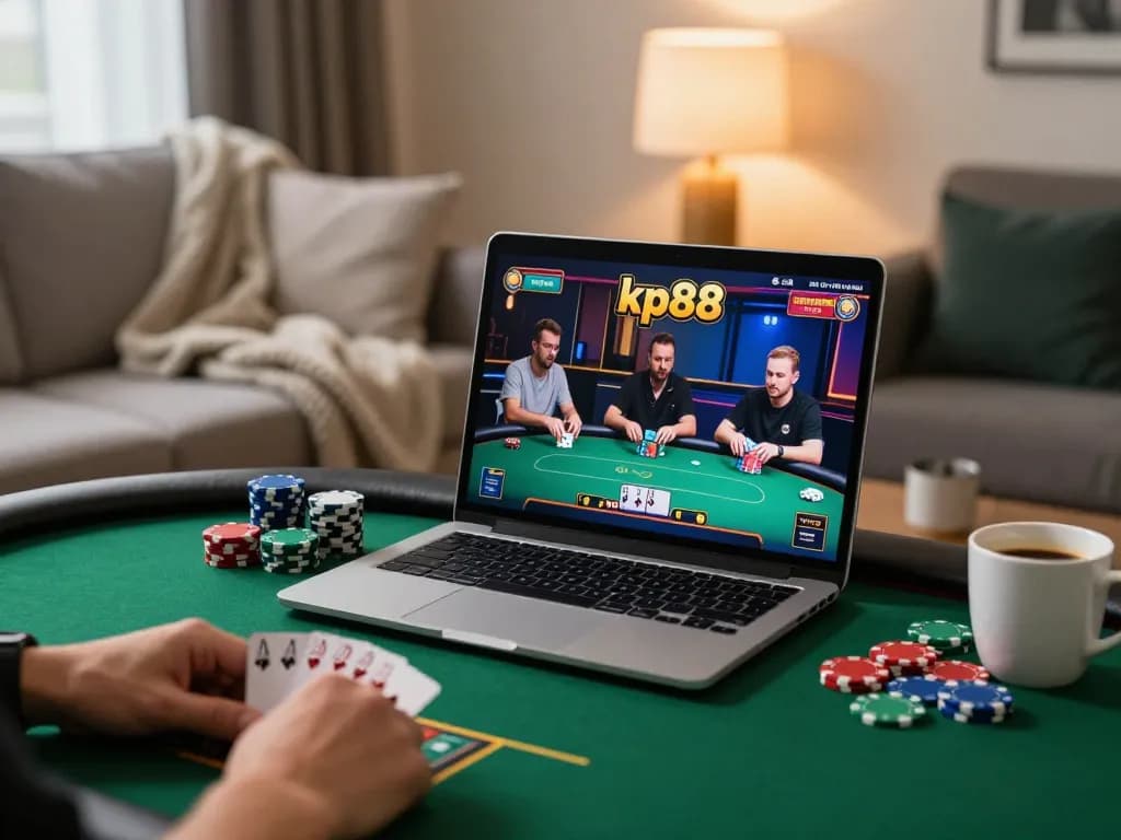 Engaging players with the kp88 game in a dynamic online poker setting, showcasing strategy and excitement.