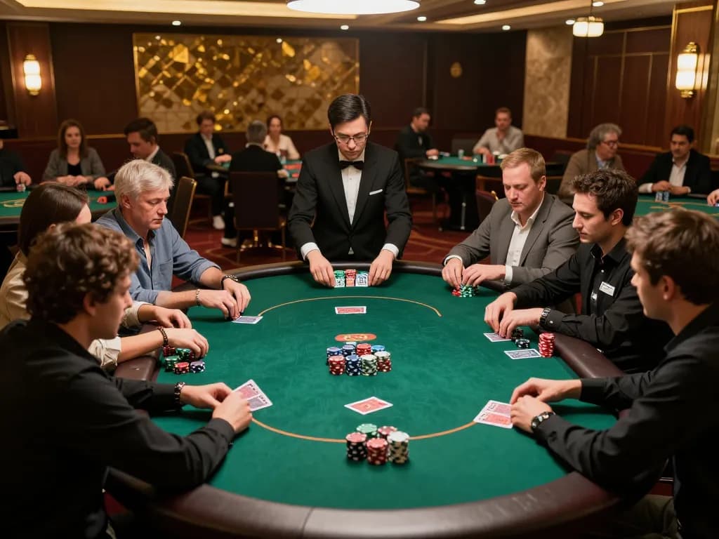 Achieve success in poker strategies at 388bet with players engaged in high-stakes gameplay.