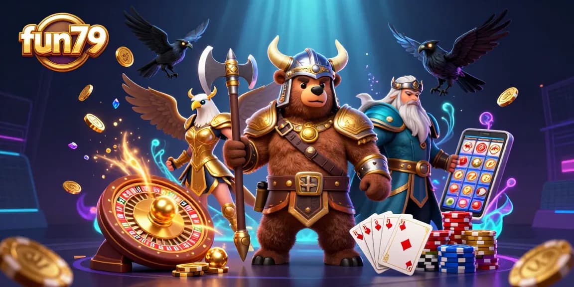 Engage in thrilling casino games at fun79 with vivid 3D graphics and exciting rewards.