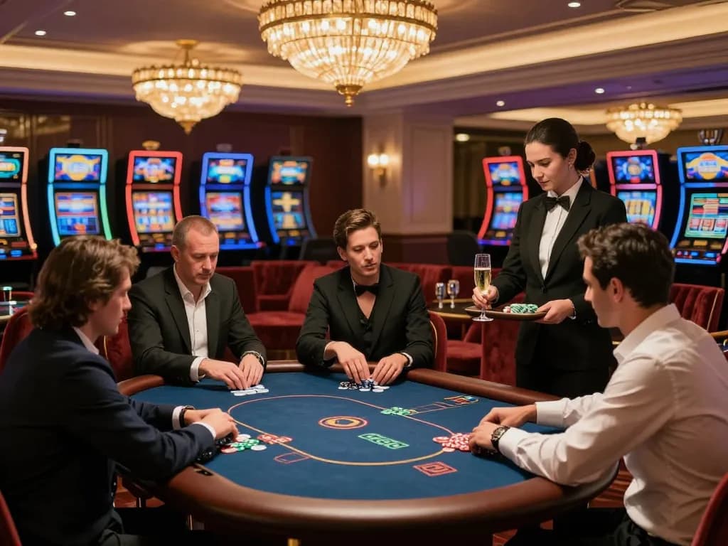 tr88 players enjoy high-stakes poker game in luxurious VIP area