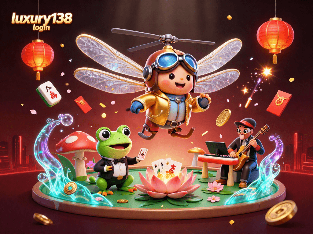 Bonus dan permainan slot menarik dengan luxury138 login di kasino online
