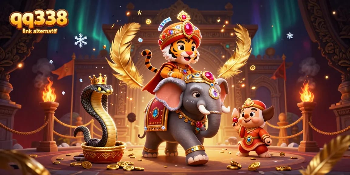 Play thrilling games with qq338 link alternatif featuring stunning 3D art and vibrant casino elements.