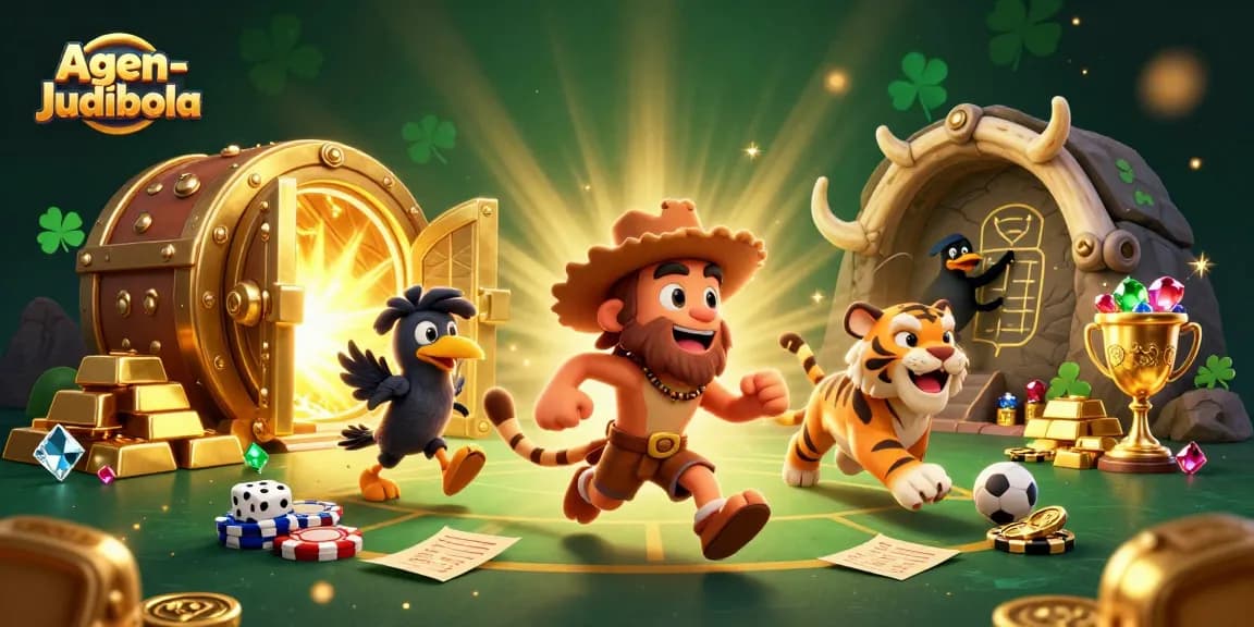 Place bets at agen-judibola while experiencing a vibrant casino adventure with thrilling elements.