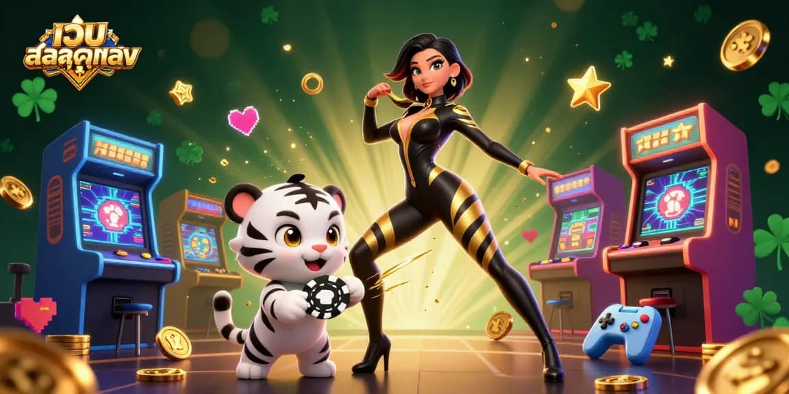 Play exciting games on เว็บสล็อตตรง with dynamic visuals and vibrant casino elements.