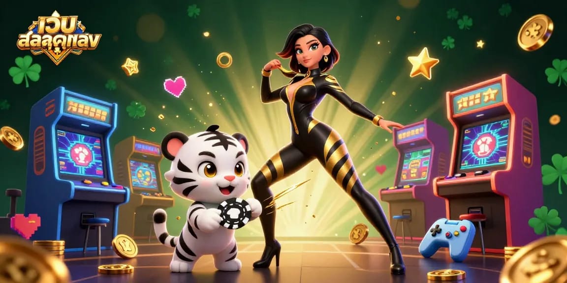 Play exciting games on เว็บสล็อตตรง with dynamic visuals and vibrant casino elements.