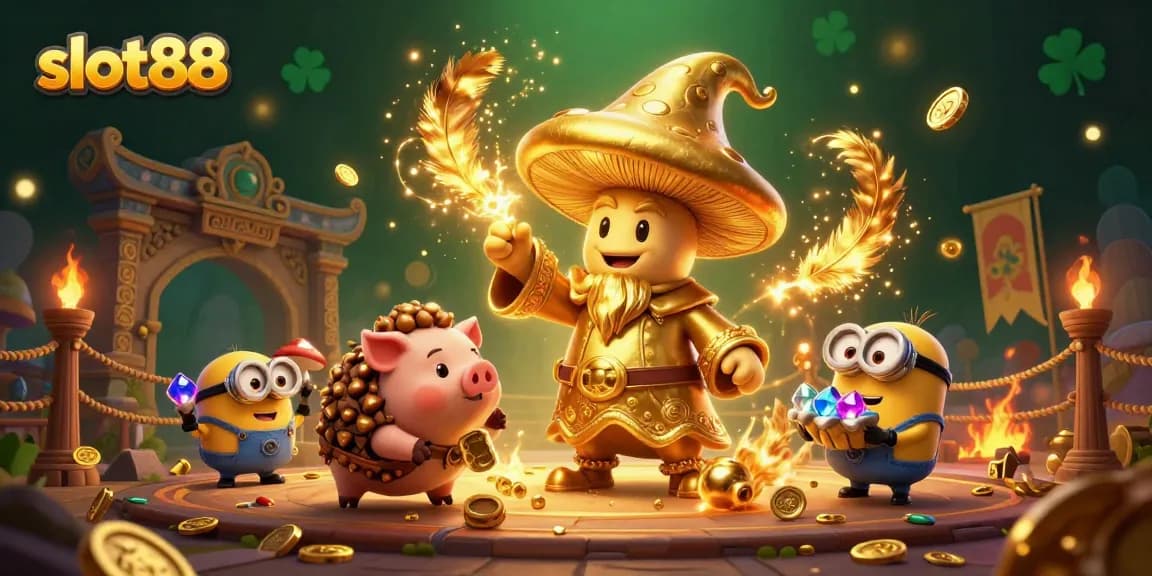 Slot88 menawarkan pengalaman bermain judi slot yang menyenangkan dengan grafis 3D yang menarik dan karakter unik.