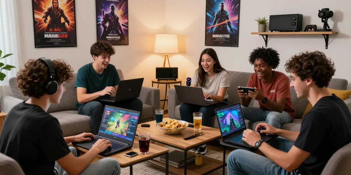 Exciting online gaming experience at Mahajitu with players enjoying strategies and camaraderie.
