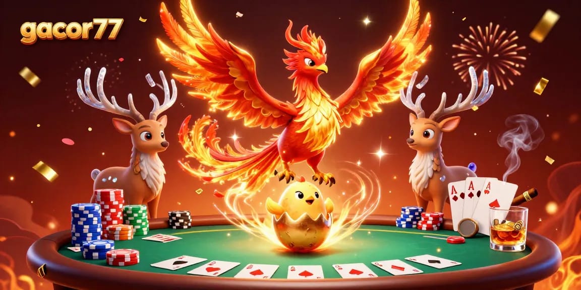 Mainkan Gacor77 dengan menyelami dunia permainan kartu dan simbol kemenangan di kasino online.