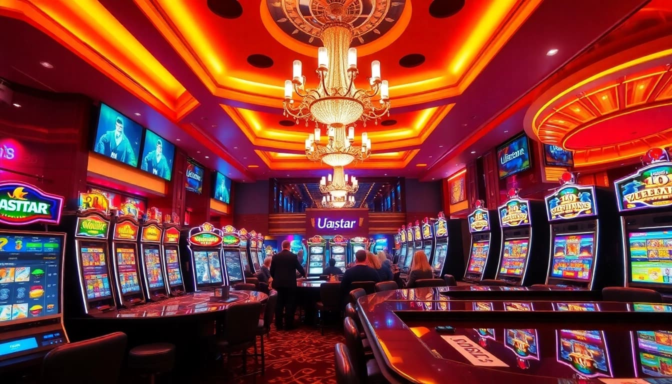 ยูฟ่า825 สนุกสนานกับเกมสล็อตที่มีสีสันที่ Ufastar Casino