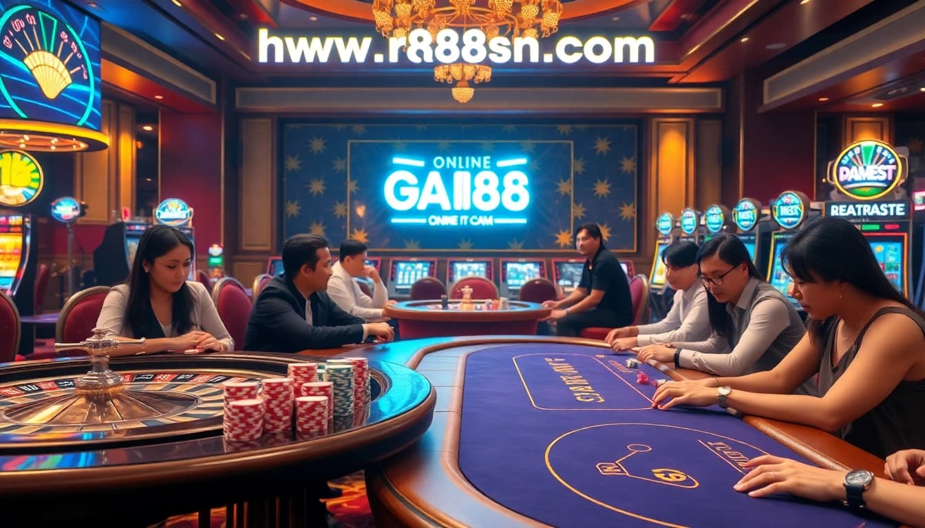 Experience the thrill of online gaming at https://rr88sn.com/ with vibrant casino visuals and engaging players.