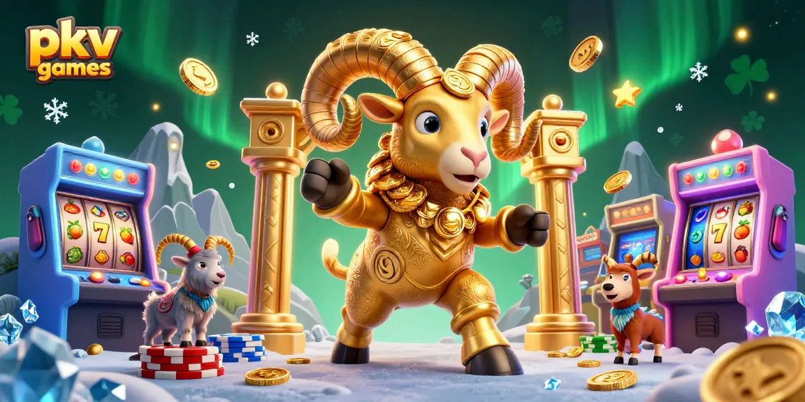 Experience the excitement of pkv games in a vibrant casino scene with animated characters.