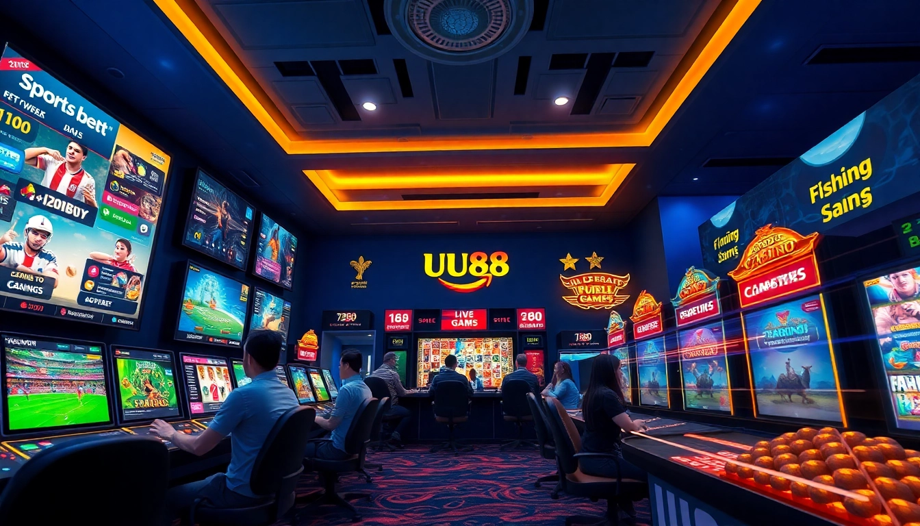 UU88 nhà cái offers a vibrant gaming experience with various betting options.