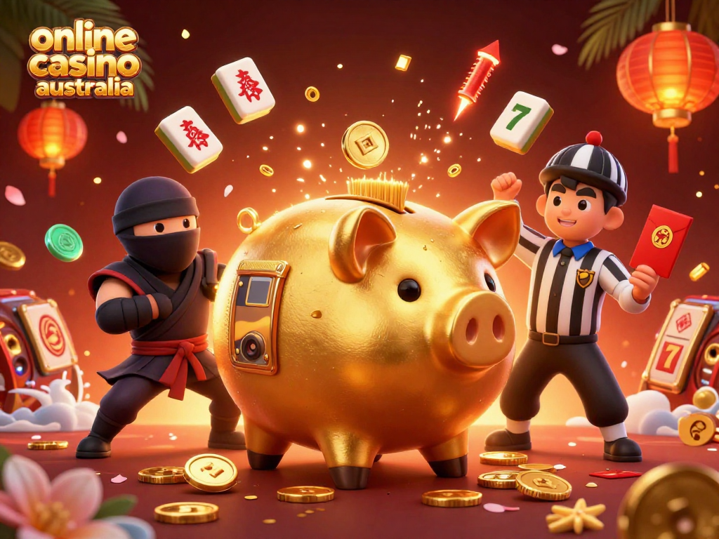 Engaging gameplay at an online casino Australia with colorful characters and vibrant elements.