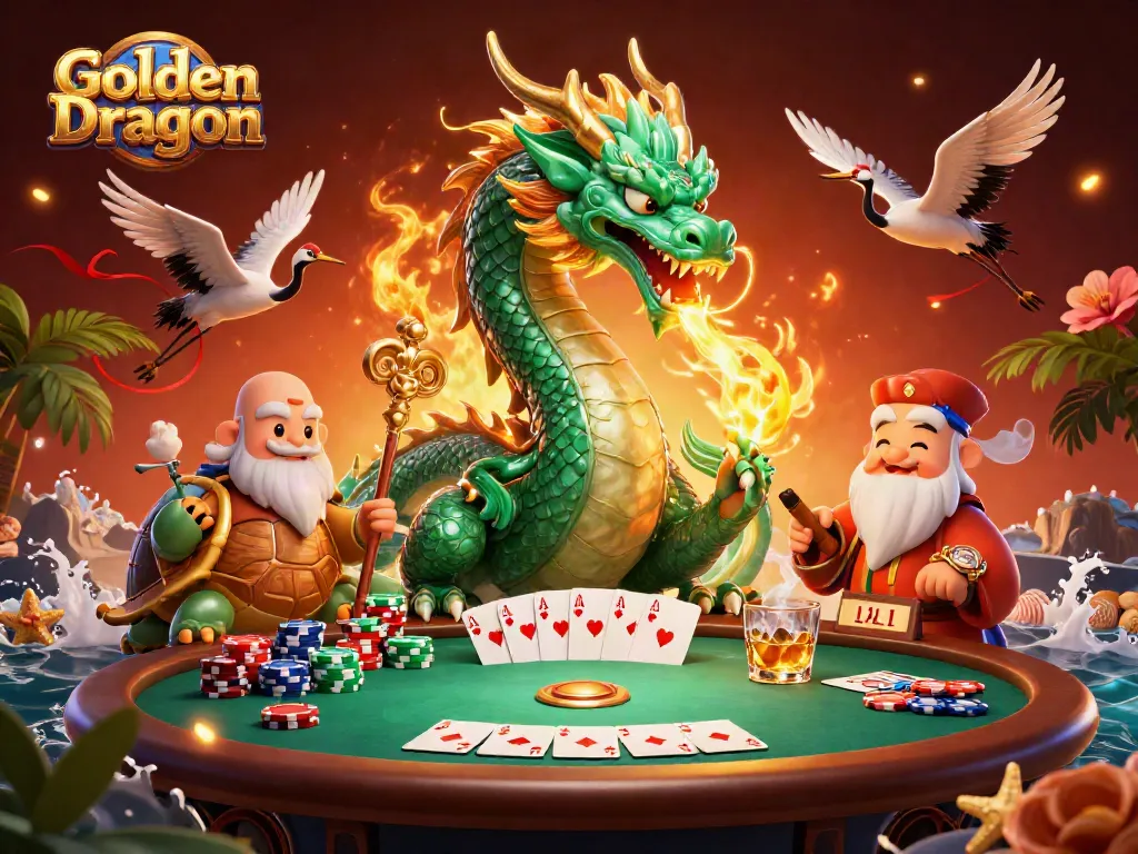 หมุนวงล้อ Golden Dragon พร้อมเงินรางวัล เสี่ยงโชคในคาสิโนออนไลน์