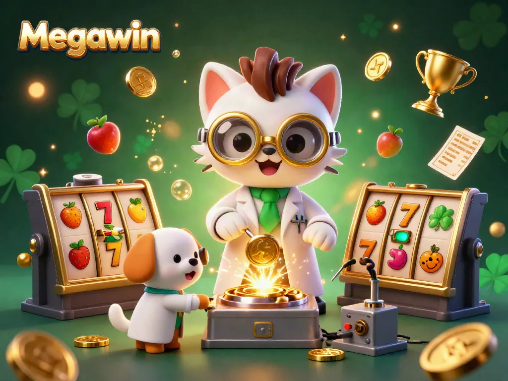 Menangkan jackpot di Megawin dengan suasana kasino yang dinamis sambil memutar slot bertema.