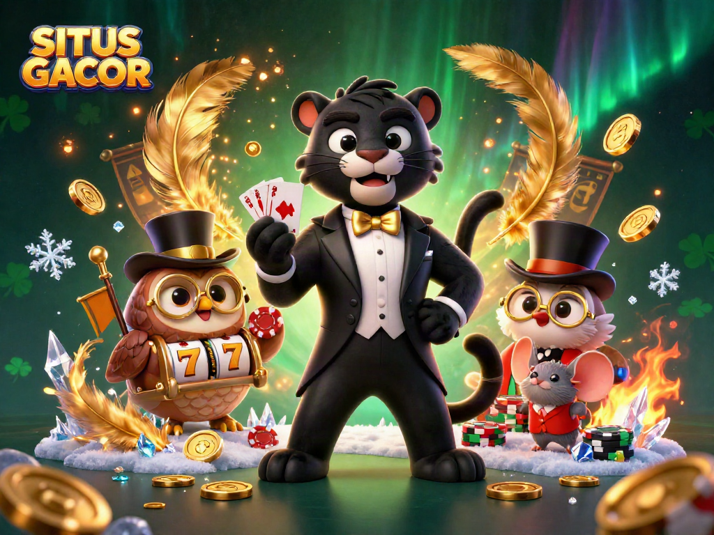 Experience thrilling gameplay at SITUS GACOR with high-stakes card dealing and lucky charms.