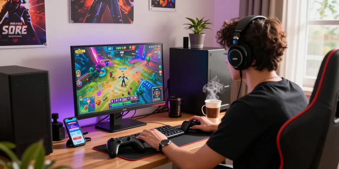 Engaging gaming scene featuring gameplay on gamebaidoithuong.is with vibrant graphics and inviting atmosphere.