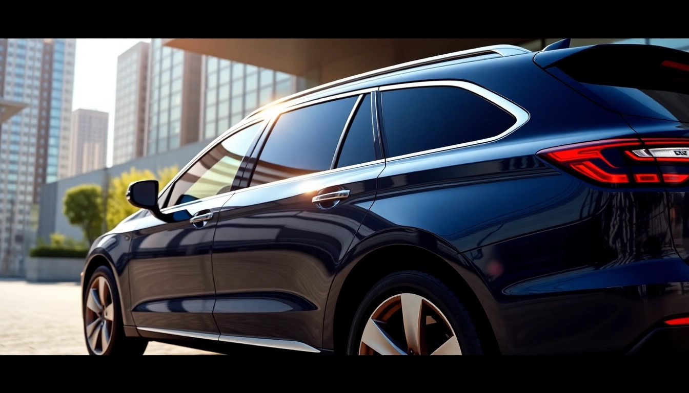 Enhance your vehicle's look with ceramic window tint for improved aesthetics and UV protection.