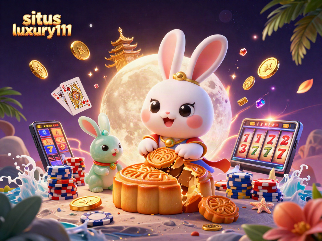 Situs luxury111 launches exciting slots with ornate cards and vibrant poker chips.