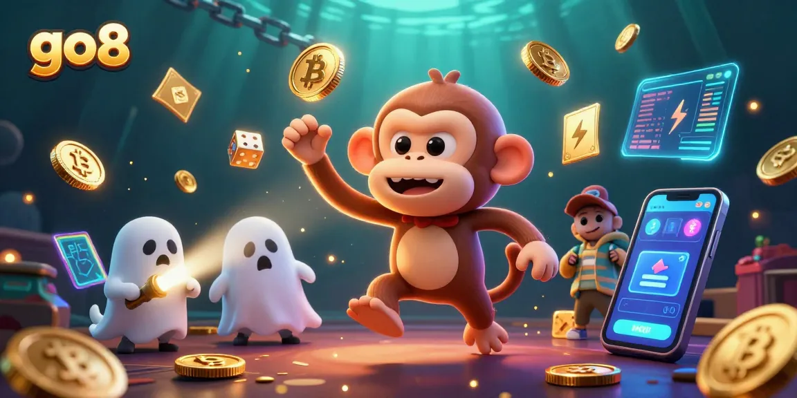 Experience thrilling gameplay at go8 and discover vibrant casino action with our exciting 3D illustration.