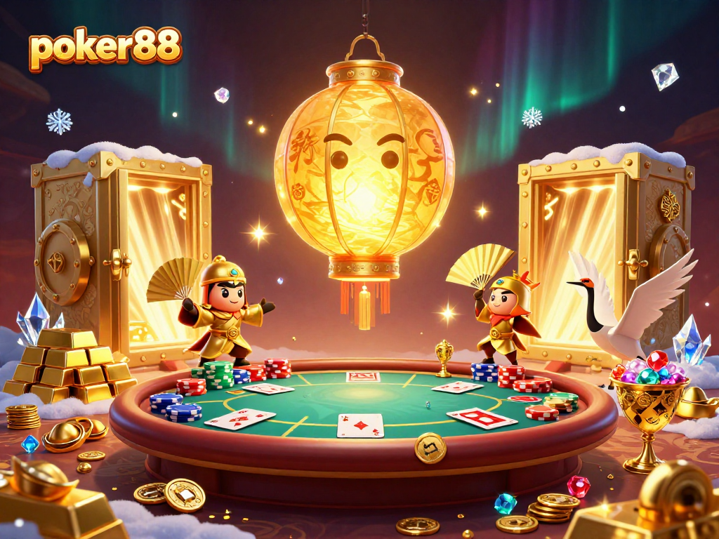 Nikmati suasana poker88 dengan karakter dan elemen permainan yang menakjubkan.
