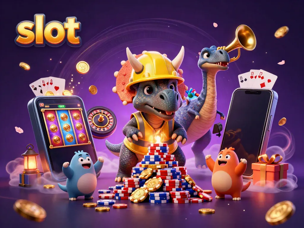 Slot memberikan pengalaman bermain yang menyenangkan dengan triceratops dan teman-temannya.
