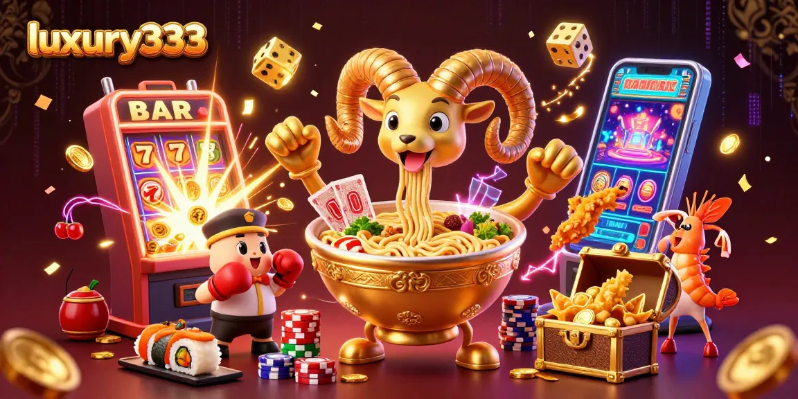 luxury333 salah satu pengalaman kasino menarik dengan karakter lucu dan elemen slot