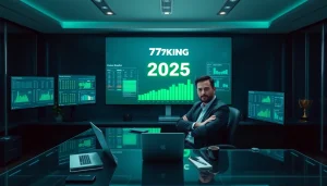 79KINGHN branding: professional betting analytics desk with odds dashboards and 2025 forecast
