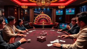 Experience the thrill of winning with 789f best at a luxurious casino poker table.
