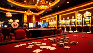 Rasakan sensasi di meja permainan kasino yang hidup terinspirasi oleh https://kingarthurcafe.com/menu.