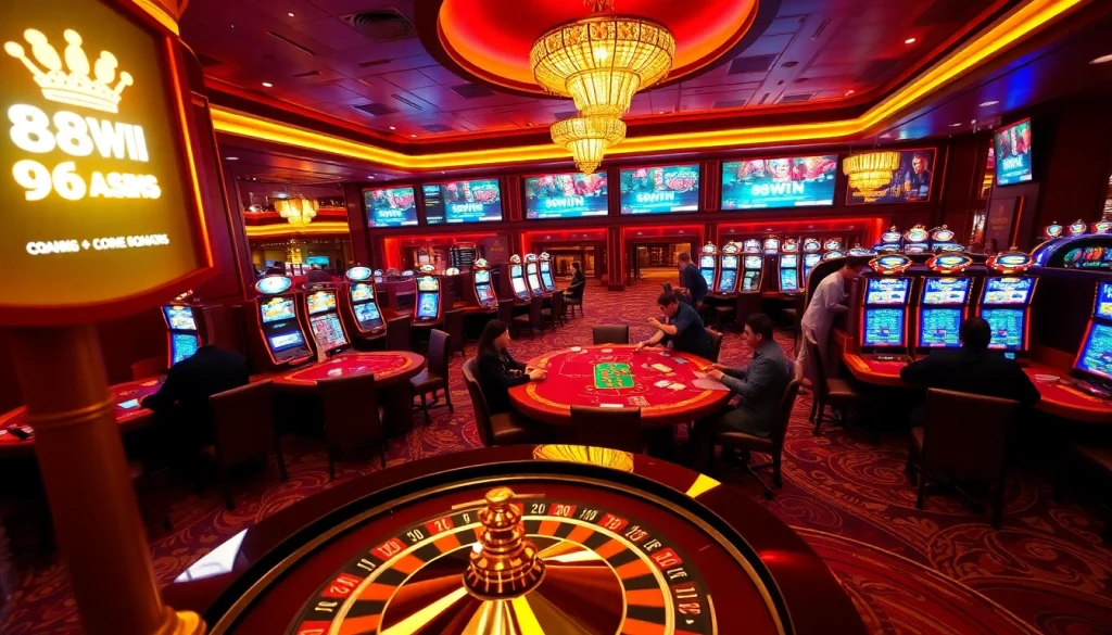 Experience the thrill of gambling at 98win com with vibrant tables and engaging gameplay.