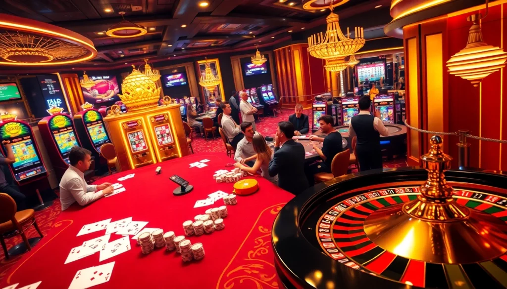 Experience the thrill of gaming at https://xx88.nl/ with vibrant casino tables and exciting slot machines.