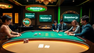 Boosterjp offers exciting gaming experiences at luxurious casino tables with thrilling action.