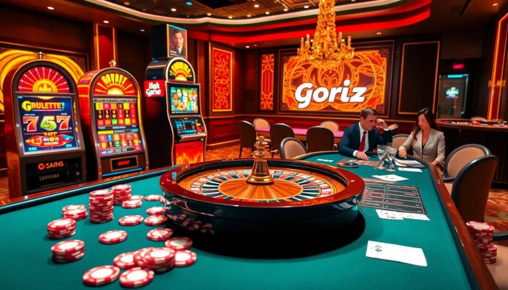 Experience thrilling gameplay at gori77 with luxury casino features and vibrant action.