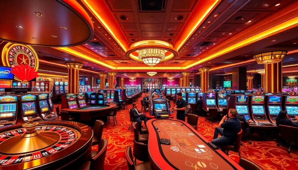 Experience the excitement of gambling with https://okwin.blog/ in a vibrant casino setting with action-packed gaming tables.