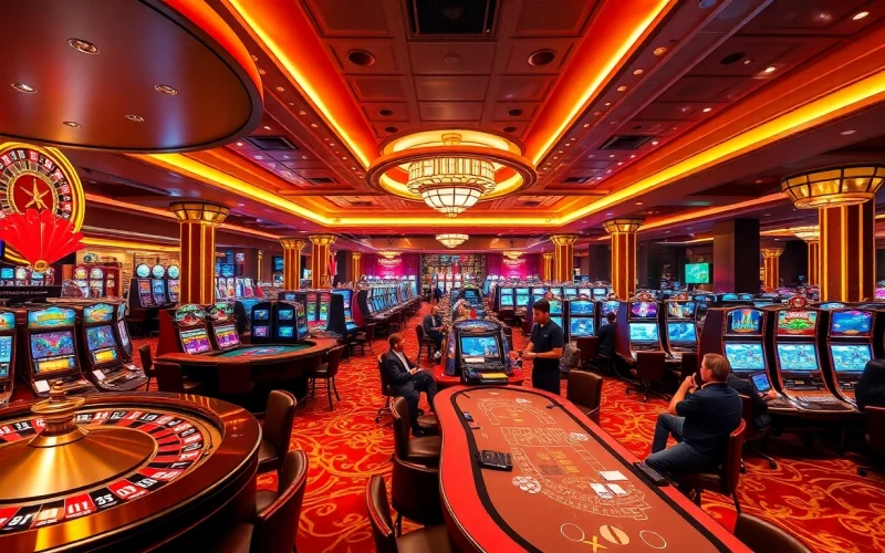 Experience the excitement of gambling with https://okwin.blog/ in a vibrant casino setting with action-packed gaming tables.