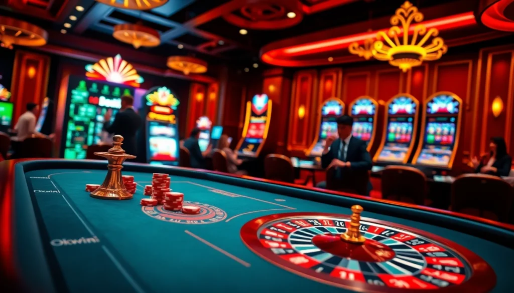 Experience the thrilling online gambling world at https://okwin.blog/ with lively casino tables and engaging players.