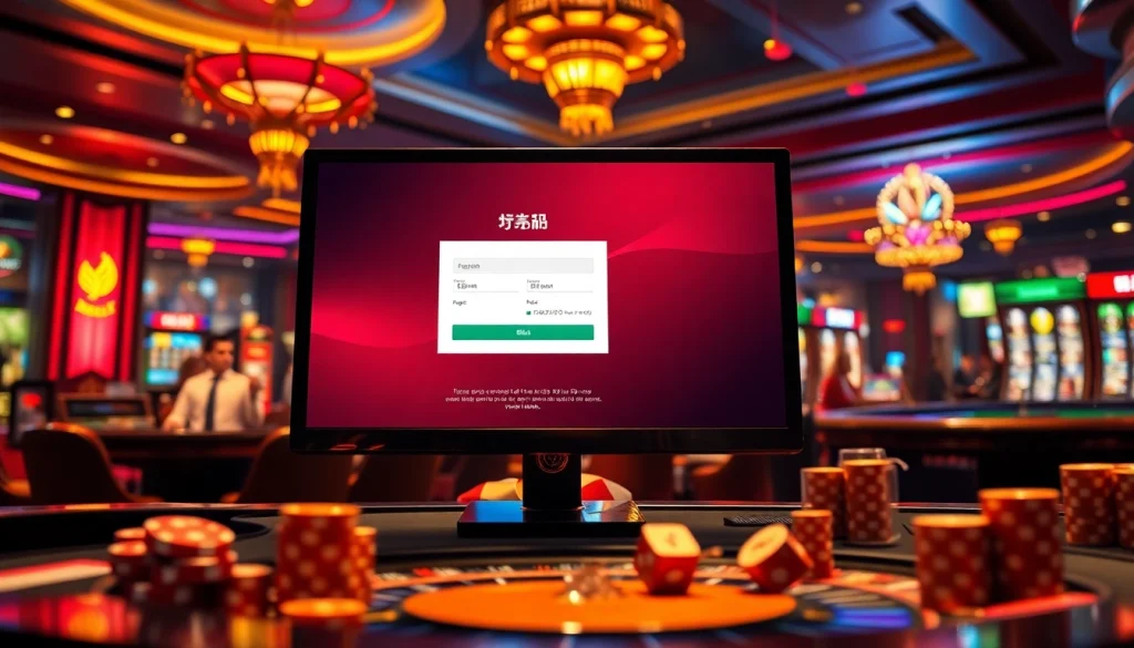 Experience 바이낸스 회원가입 in a thrilling casino setting with dynamic gaming elements.